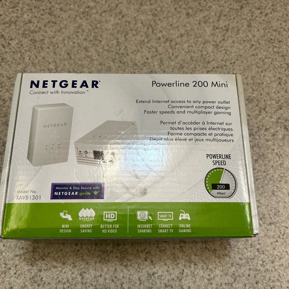 Brand new Netgear Powerline 200 mini
